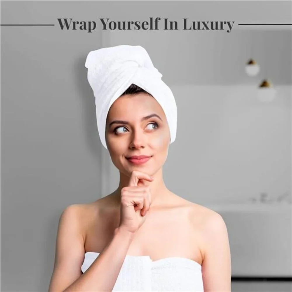 New Pack of 4 Extra Large Bath Towels 30 x 60 Inches, 100% Cotton,
